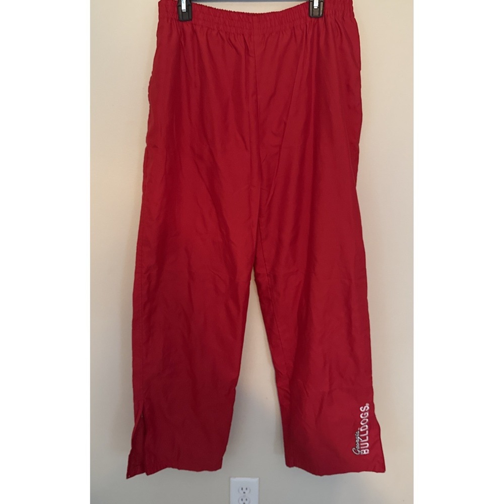 Vintage Red Oak Sportswear UGA‎ Georgia Bulldogs Track Pants Athletic Pants XL